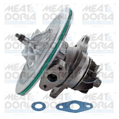 Core assembly, turbocharger